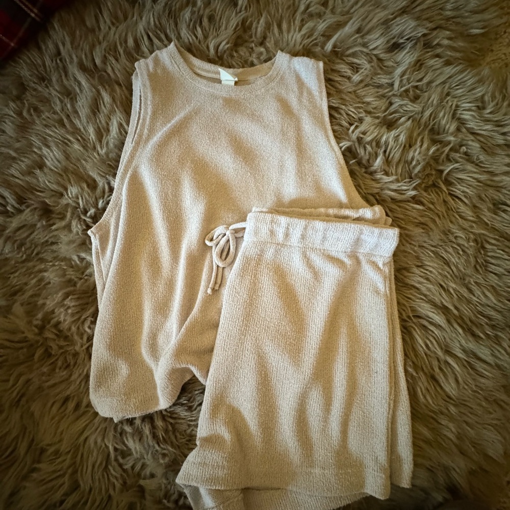 H&M Light Beige Knit Sweater
